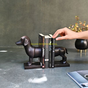 Serre-livres chien minimaliste demi-corps Design décoratif porte-livre en métal moderne Animal serre-livres ensemble pour décor de bibliothèque de bureau à domicile - Product Image 6