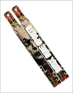 Custom Design Football Pop Flags Popper Belt Set-<b>Silk</b> <b>Screen</b> Printed 3D Pattern Nylon/Cashmere Material UV Protection UPF 50 - Product Image 3