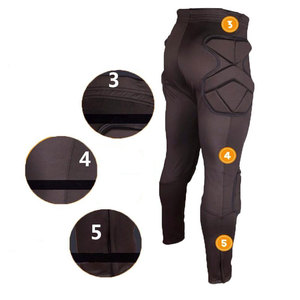 กางเกงผู้รักษาประตูสำหรับผู้ชายกางเกงผ้าแคนวาสเอวสูงระบายอากาศได้ดีแห้งเร็วแบบลำลองขนาดพลัสไซส์ - Product Image 5