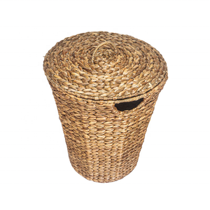 Wholesale Cane Wiwin Jute Handmade Wicker Woven Storage <b>Laundry</b> <b>Baskets</b> With Handles Clothes <b>Basket</b> High Quality Biodegradable - Product Image 1