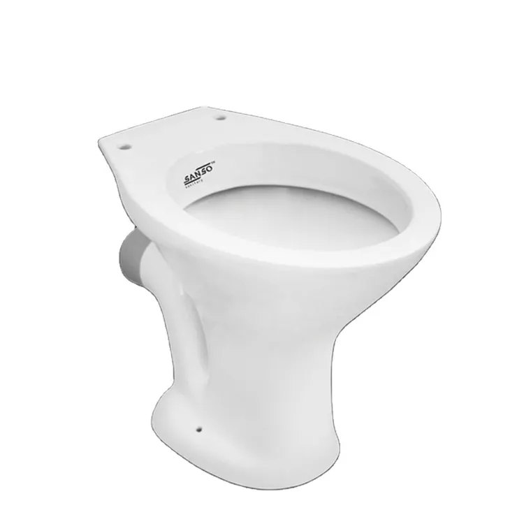 Harga Minimal Kualitas Luar Biasa S-trap Siphonic Flushing Toilet Kloset Air Terpasang Di Dinding Satu Potong