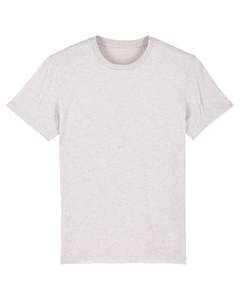 Camiseta ecológica de cáñamo de bambú en blanco 180 Gsm, camiseta sostenible de manga corta con cuello redondo para hombre, Camiseta de algodón orgánico personalizada - Product Image 2