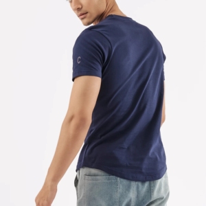 เสื้อยืดผู้ชายสีขาวพิมพ์ลายกราฟิกเสื้อยืดผ้าฝ้ายพิมพ์ลายกราฟิกพิมพ์ลายเสื้อยืดสำหรับผู้ชายทรงหนาออกแบบและพิมพ์ได้ตามต้องการ - Product Image 2