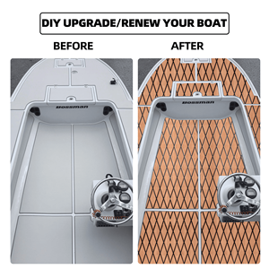 EVA発泡マリンボートデッキ自己接着性滑り止めフェイクチーク現代屋外環境にやさしい耐水性 - Product Image 5
