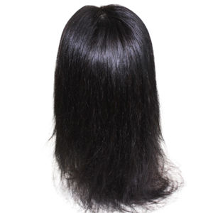 Main attachée 100% vierge vietnamien indien perruque de cheveux longue ligne droite 13x4 13x6 Transparent frontal brut cheveux humains perruques dentelle toupet - Product Image 2