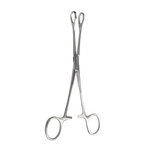 Suministros de instrumentos veterinarios, fórceps Foerster de 10 ", recto, estrecho, dentado, largo, acero inoxidable quirúrgico alemán, uso reutilizable - Product Image 3