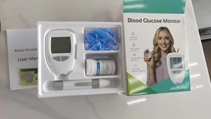 Động vật sử dụng bệnh tiểu đường hộ gia đình thiết bị y tế Blood Glucose Meter glucometro lượng đường trong máu màn hình kiểm tra Strips với biểu tượng tùy chỉnh - Product Image 3