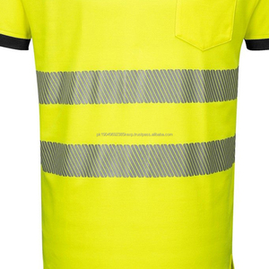 <b>High</b> Visibility Reflective Safety <b>T</b>-<b>Shirts</b> Custom Logo Hi <b>Vis</b> Short Sleeve Working Wear <b>T</b>-<b>Shirt</b> for Men - Product Image 2