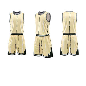 Conception d'uniforme de basket-ball 2025 nouveau Polyester uniforme de basket-ball à séchage rapide ensemble de maillot de basket-ball en gros - Product Image 5