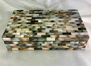 Caja de madera con Incrustaciones de nácar de alta calidad hecha a mano, último regalo y joyería para marco de fotos para uso artesanal - Product Image 3