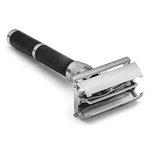 Rasoir de sécurité double tranchant papillon DR. QUILLEL SURGICAL pour hommes, rasoir de toilettage, logo personnalisé, en acier inoxydable, pour l'épilation - Product Image 2