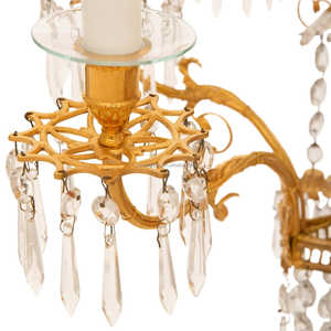 Lustre en verre taillé cristal élégant de haute qualité avec finition Ormolu, grand modèle, pour l'éclairage et la décoration intérieure de <span class=keywords><strong>maison</strong></span> et de salle de lecture - Product Image 6