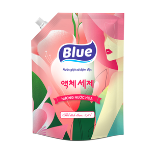 Sac biodégradable de 3,6 L de détergent à lessive liquide gel original parfumé floral pour l'usage d'habillement caractéristique stockée - Product Image 5