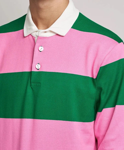 Chemises de rugby en polaire à manches longues à prix compétitif Evergreen, tendance, séchage rapide, 100% coton, service OEM - Product Image 4