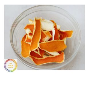 Cáscara de mandarina seca premium, rodajas de cáscara de cítricos naturales para té, condimento, saborizante de hierbas y especias de calidad alimentaria - Product Image 4