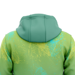 Pull-over à capuche en polyester unisexe avec logo brodé imprimé personnalisé par sublimation vente en gros polaire personnalisée teinte unie - Product Image 5