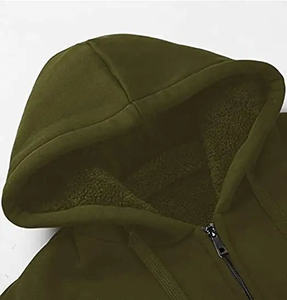 Sweat à capuche en polaire de moto de conception blindée CE de qualité supérieure pour la protection renforcée en hiver avec options OEM ODM personnalisables - Product Image 2