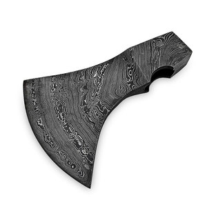 Outdoor Damascus Steel <b>Axe</b> Head Survival & <b>Camping</b> Hatchet Blade Viking Bearded Handmade <b>Axe</b> Head Whole Sale Factory Made - Product Image 2