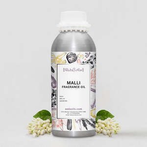 Huiles parfumées Veda Oils Malli Premium, à base de plantes naturelles, avec des notes vertes et florales fraîches pour des sensations gourmandes et sucrées - Product Image 1