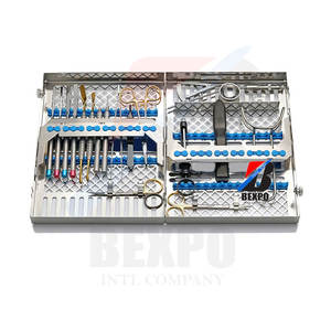 Barbilla de acero inoxidable/Ramus/Kit de injerto de bloque alogénico Instrumentos dentales - Product Image 1