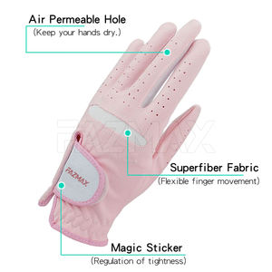 Gants de golf de qualité supérieure Gants de golf durables à bas prix Gants de golf OEM de conception camouflage en peau de mouton personnalisée - Product Image 5