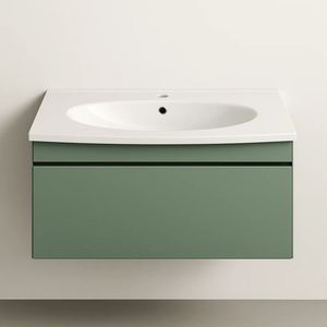 91x51 cm curvo da incasso in marmo minerale lavello per mobile da bagno 1 - Product Image 4