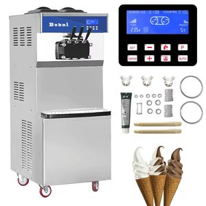 Offre Spéciale en acier inoxydable de machine à crème glacée commerciale de haute qualité 18L-pour la crème glacée au chocolat au lait de yaourt - Product Image 2
