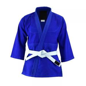 Uniformes de Judo y Karate Estilo MMA con Logotipo Personalizado al por Mayor, Ropa Deportiva 100% Algodón con Posición de Logotipo Frontal Personalizada, Servicio OEM - Product Image 3