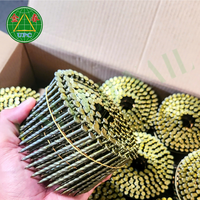 Clous en spirale à tige lisse de 2 à 3/4 pouces avec tête à carreaux, prix compétitif pour la fabrication de palettes