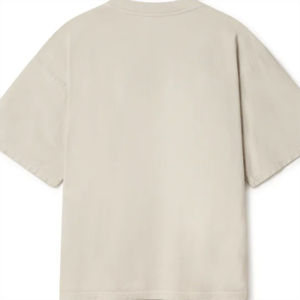 เสื้อยืดผ้าฝ้ายโอเวอร์ไซส์ผู้ชายคอกลมลำลองทรงหลวม-เหมาะสำหรับสวมใส่ในชีวิตประจำวันและแฟชั่นสตรีทแวร์ - Product Image 6