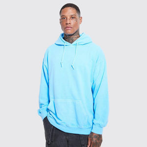 Vêtements pour hommes en gros personnalisés, sweat-shirt à impression sérigraphique, surdimensionné, sans poche, bord coupé, sweat-shirt en coton, ourlet brut, sweat-shirts pour hommes - Product Image 1