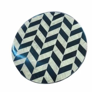 Posavasos de madera de acacia de alta calidad personalizable, posavasos creativo de resina epoxi para taza de té para decoración de mesa - Product Image 3