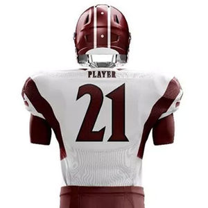 Conjunto de Uniforme de Fútbol Americano de Grado Profesional, Ligero, de Poliéster de Secado Rápido para Adultos - Product Image 5