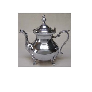 Tetera de Diseño Artesanal para Servir Té y Café, Tetera Brillante para Uso Diario en la Cocina del Hogar - Product Image 1