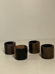 Anneaux de serviette en résine, restaurant, mariage, fête, décoration de table, fabrication artisanale, anneaux de serviette en résine personnalisés - Product Image 2