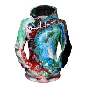 Logo personnalisé Hoodies Sweat à capuche pour hommes en Oversize Vente en gros Logo personnalisé tricoté à pois en vrac lourd uni vierge - Product Image 3