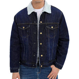 Nouveau meilleur design personnalisé unique demande personnalisée nouveau style au tarif d'usine pour les vestes en jean pour hommes - Product Image 1