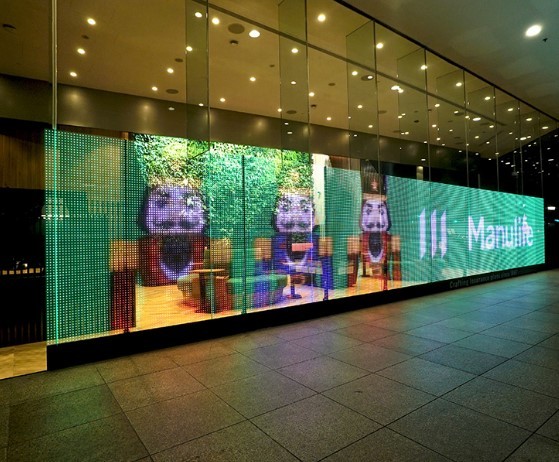 High Quality Transparent Flexible LED Film Digital Poster Indoor 1 Pcs 2mm 16bit 6mm Video Wall