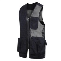 Chaleco de Trabajo Unisex de Cordura con Múltiples Bolsillos, Transpirable, Reflectante, Diseño de Malla Sólida para Invierno, para Fotógrafos, Pescadores y Cazadores