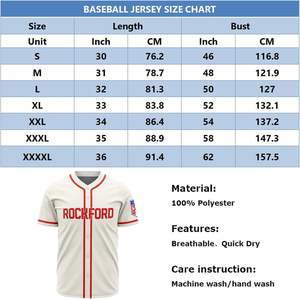 Maillot de baseball haut de gamme sur mesure brodé/conception sublimée taux d'usine nouveau arrivé prix abordable maillot de baseball - Product Image 6