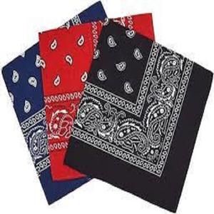 Foulard bandana carré avec logo personnalisé imprimé couvre-chef en coton de haute qualité produit léger mode autres écharpes - Product Image 4