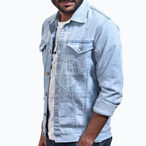 Chaquetas Vaqueras para Hombre de Primera Calidad Hechas en Pakistán, Diseño Personalizado, Chaquetas Vaqueras para Hombre al por Mayor - Product Image 2