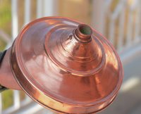 Pommeau de douche pluie en cuivre marocain moderne fabriqué à la main nouveaux accessoires de robinet de salle de bain OEM pour une utilisation en appartement