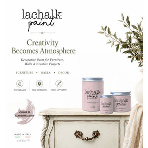 19 ANTIQUE ROSE 100 ml LaChalk the evolution of <b>chalk</b> paint Where <b>chalk</b> meets resin: Hybrid <b>Chalk</b> Resin Paint made in Italy - Product Image 1