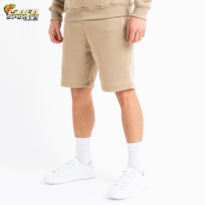 Chándal en blanco con etiqueta 2024 para hombre, chándal liso, chándal personalizado con logotipo, conjunto corto de dos piezas de verano para hombre - Product Image 3