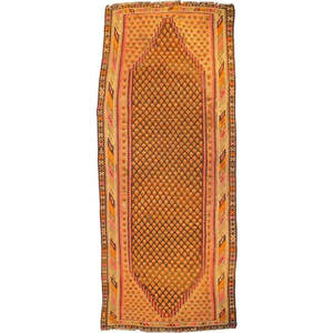 Tapis persan Gazvin unique en son genre, 12'7 x 5'2 - Product Image 1