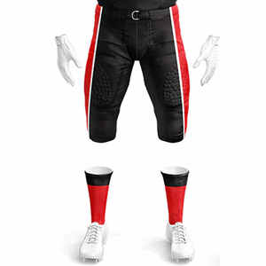 Hot Sale Customized American Football Uniform High Quality <b>Material</b> Comfortable Sports Training Football Wear With Custom Colors - Product Image 6