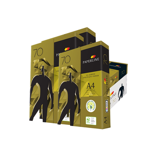 Photocopie A4 bon marché d'approvisionnement d'usine/papier bond 70-80 Gsm blanc Paperline/Paperbase or pour l'impression - Product Image 5