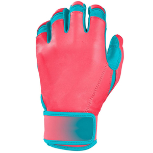Adjustable Wrist Strap Durable Baseball Softball Batting <b>Gloves</b> Left Anti Slip Palm Breathable Back Baseball Batting <b>Gloves</b> - Product Image 5