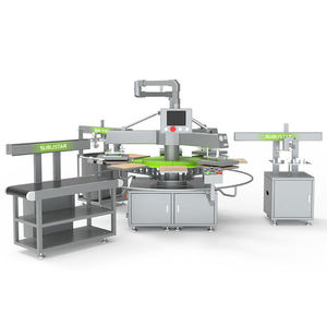 X PRESS V6.0 Máquina de Prensa de Calor Neumática Totalmente Automatizada de 8 Estaciones para Camisetas y Platos - Product Image 2